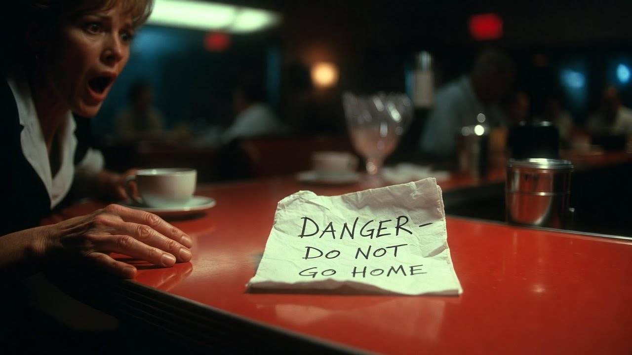 THE WAITRESS Found a Note on a Napkin — It Wasn't a Tip, It Was a Life-Changing Warning.