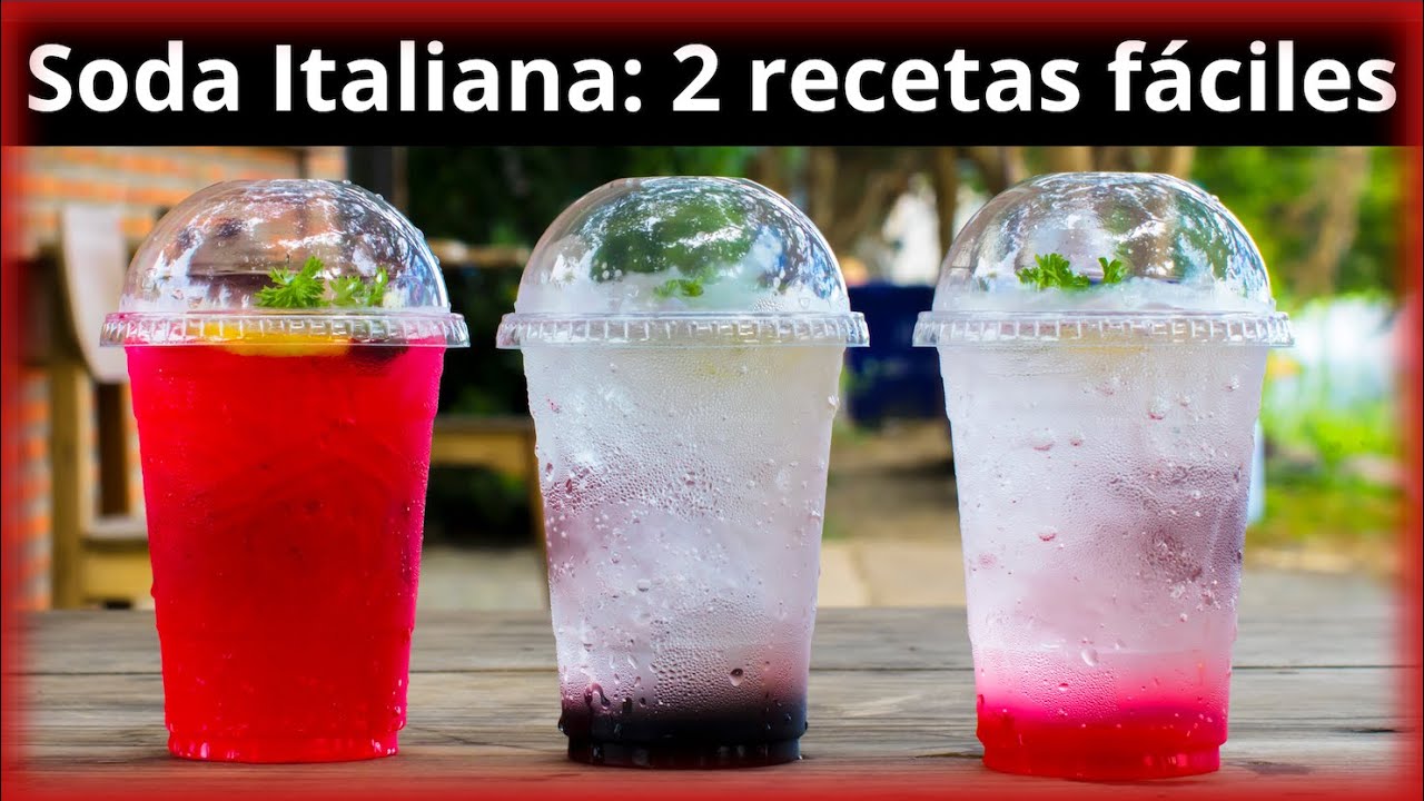🚀¡Haz la SODA ITALIANA PERFECTA en 2 Minutos! Receta ORIGINAL que NADIE te había enseñado 🍋✨