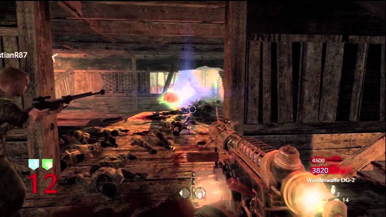 World at War Shi No Numa: First 20 Rounds Co-Op - Nazi Zombies