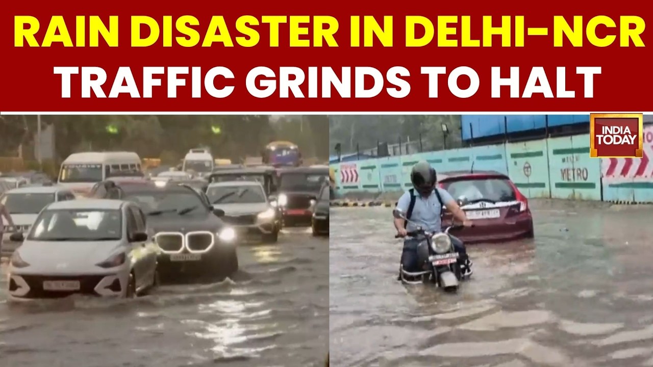Delhi Rain Fury: 4-5 Feet of Water in Chattarpur, Gurugram Hospital Flooded | Full Ground Report