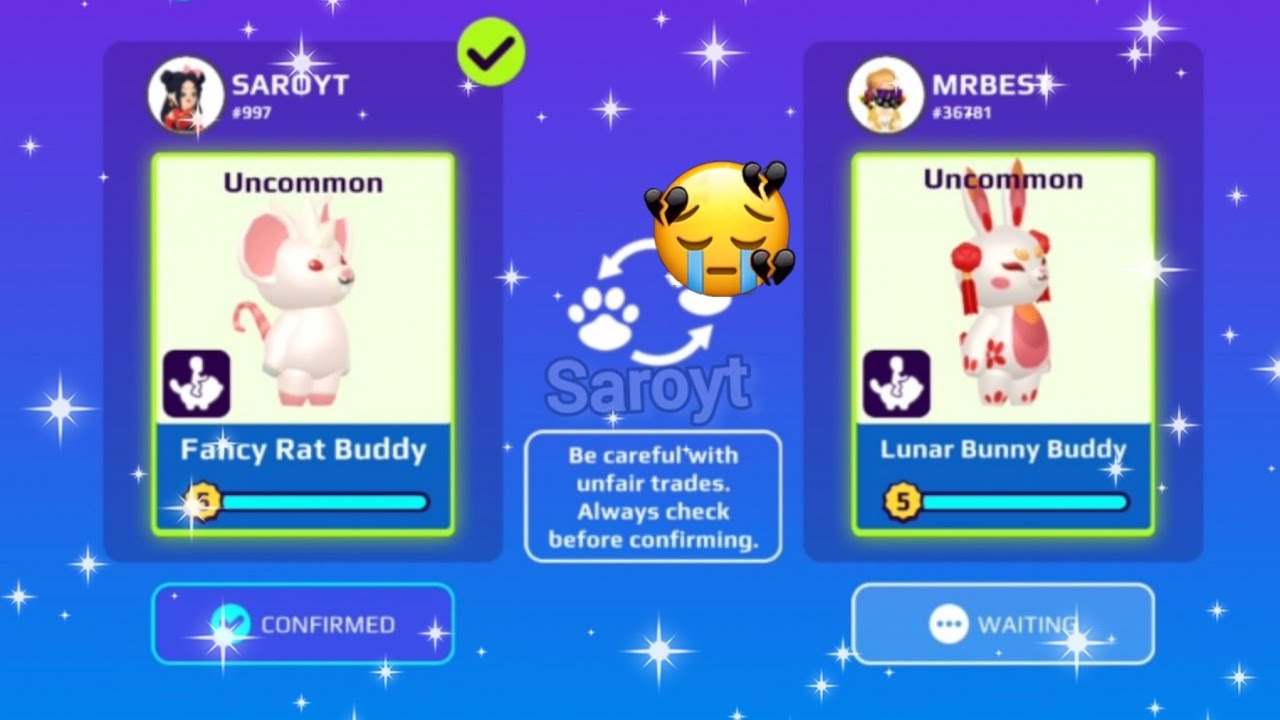 Trading Pet On PKXD