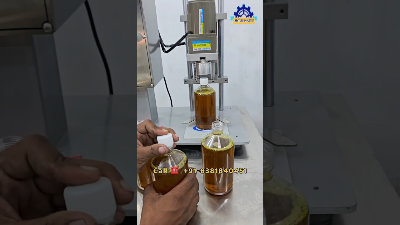 Bottle Capping And Liquid Filling Machine | Automatic Filler Machine Ideas 2024 📞 +91-8381840451