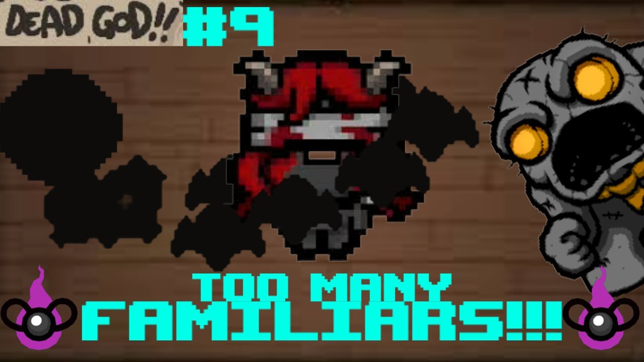 too many familiars!!! | The Binding of Isaac Dead God Unmodded Part 9