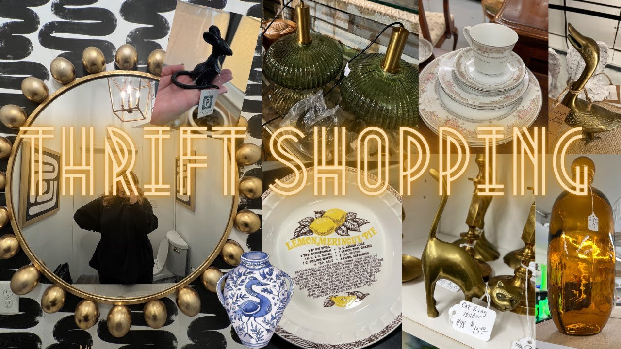 LET’S GO THRIFTING FOR HOME DECOR 🏠