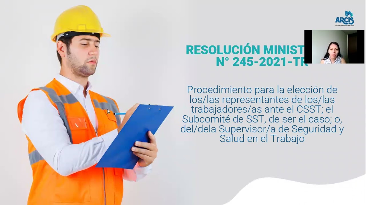 Elección Comité SST Perú - R.M. N° 245-2021-TR
