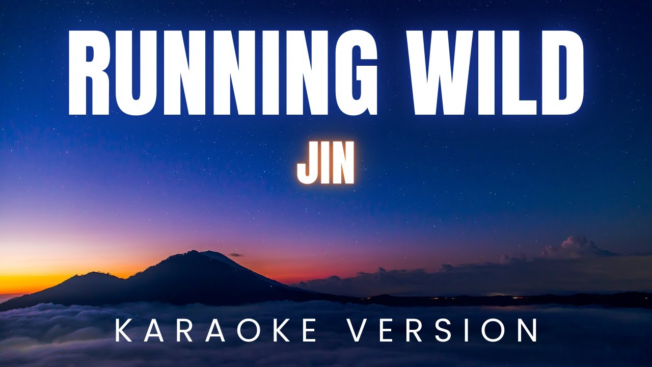 Jin - Running Wild | KARAOKE Version