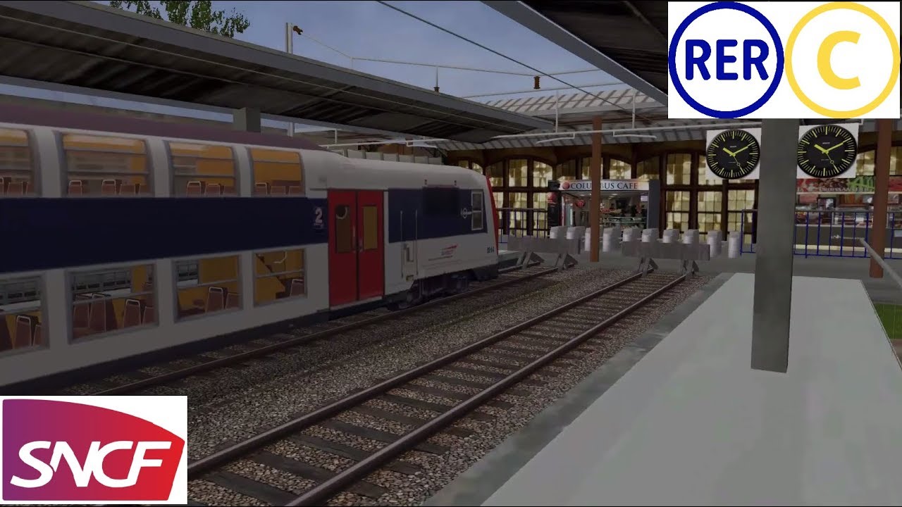 [MSTS-Open rails] Paris Rive Gauche | RER C : Invalides - Versailles Château Rive Gauche en Z8800