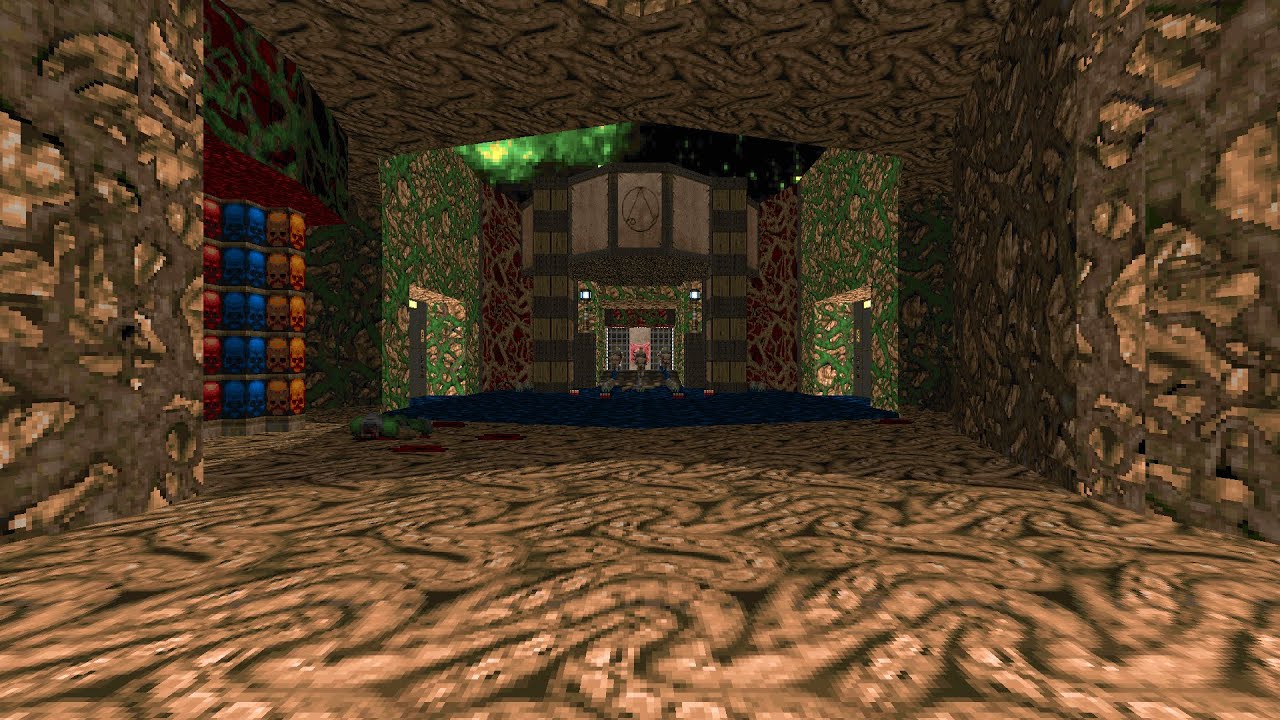 Doom 2: Arrival - Map 9: The Writhing Altar (UV Max)
