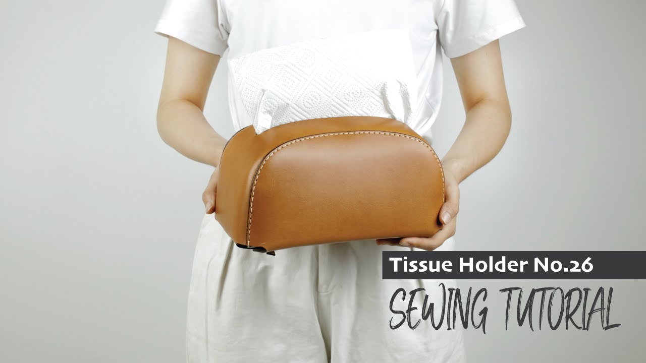Making a leather Tissue Holder