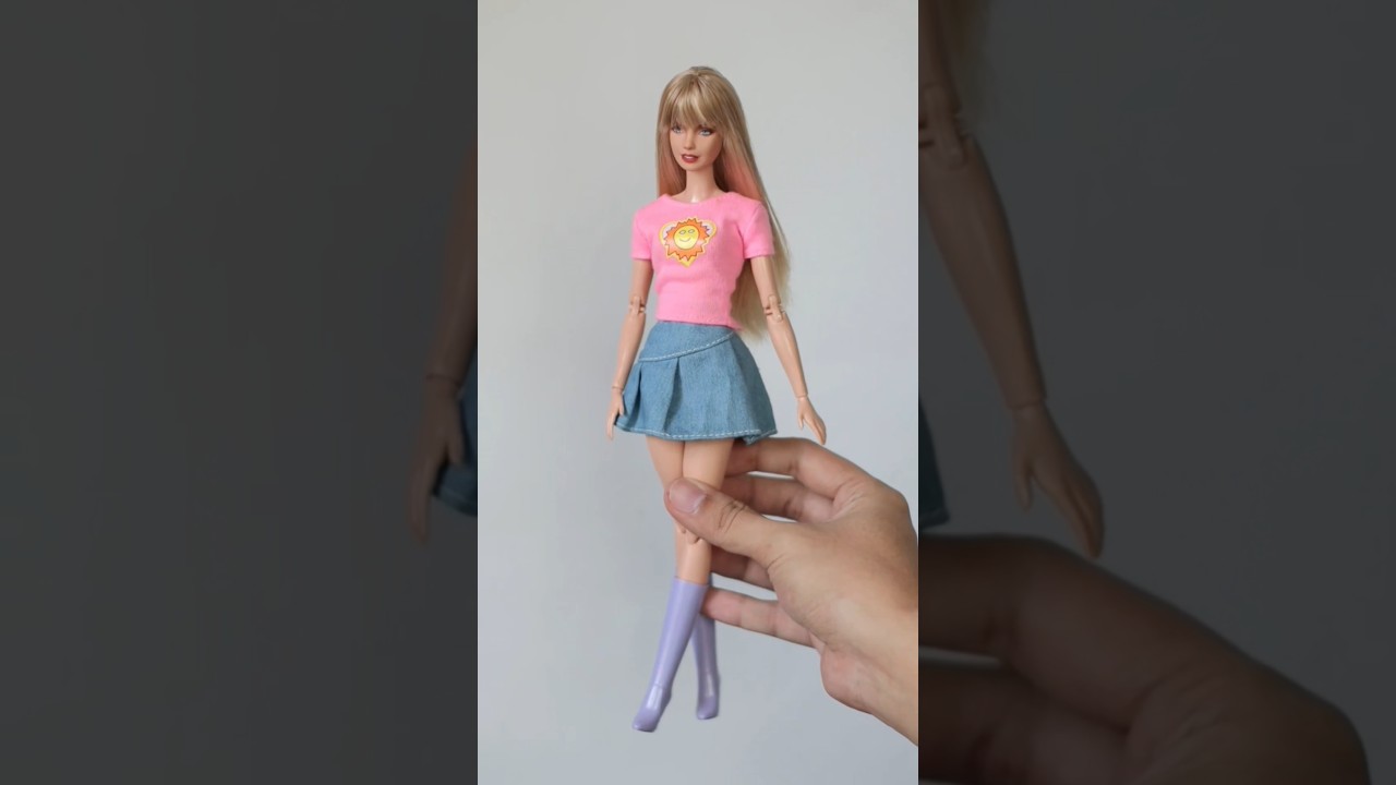 Taylor Swift barbie doll OOAK doll repaint #barbie #taylorswift #TS12 #dollrepaint