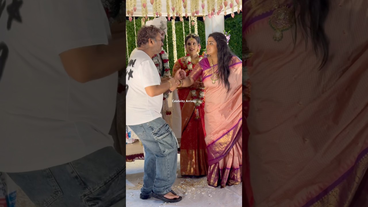 పెళ్లిలో డాన్స్ చేసిన Serial Actor Vikram Adithya and wife sreevani dancing in suhan marriage
