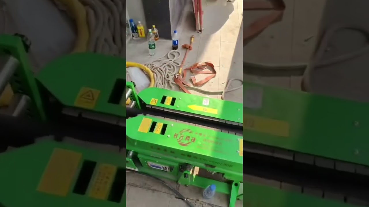 The remote control is in hand👋 The cable conveyor can be started and stopped with one click #cable