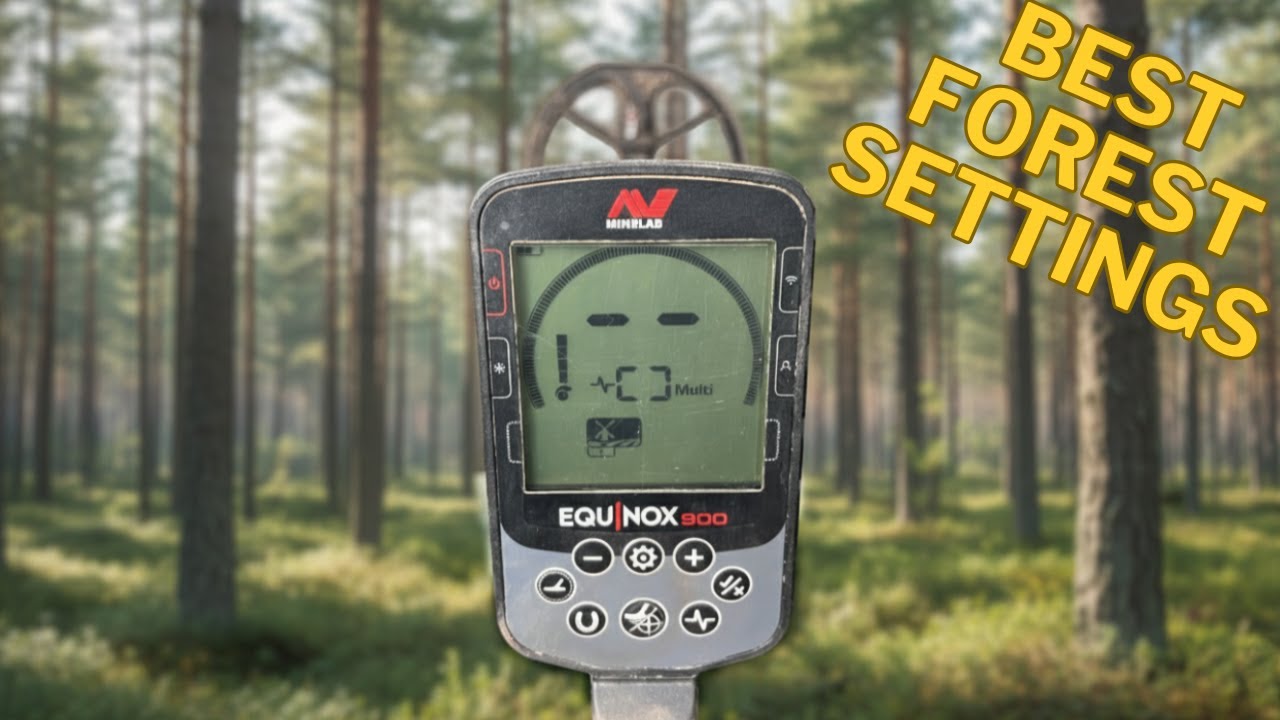 Лучшие настройки Minelab Equinox для поиска в лесу (600/700/800/900)