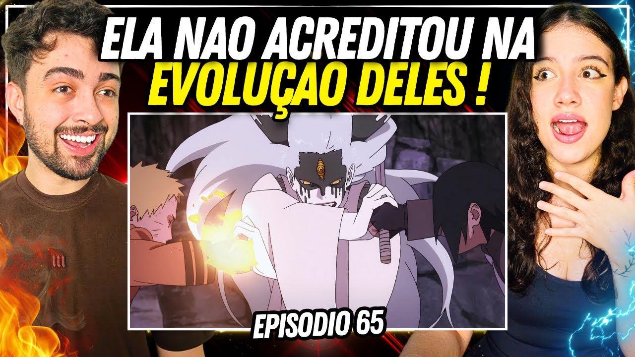 CONHECENDO Boruto: Naruto e Sasuke vs Momoshiki - Ep 65 React