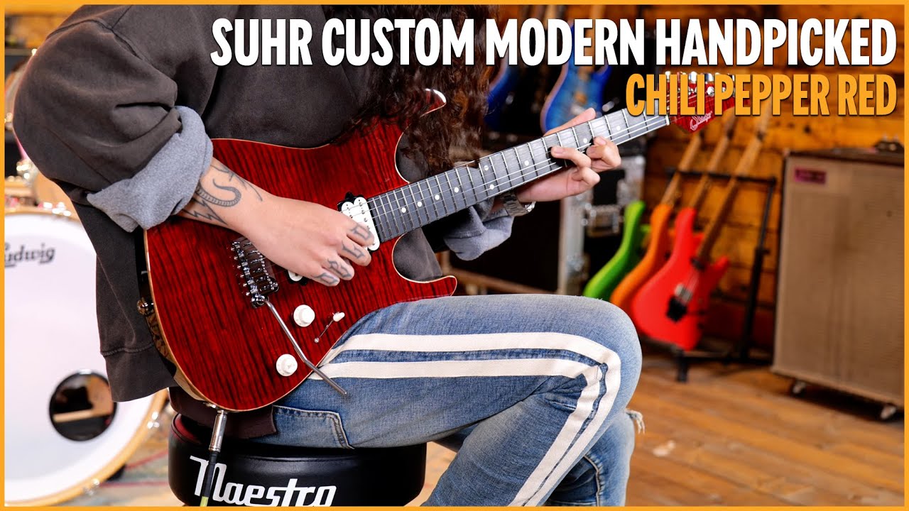 Suhr Custom Modern Handpicked | Chili Pepper Red