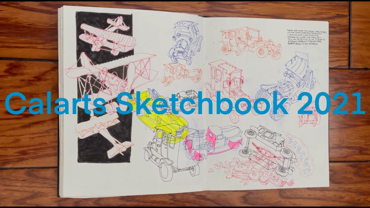ACCEPTED calarts sketchbook 2021