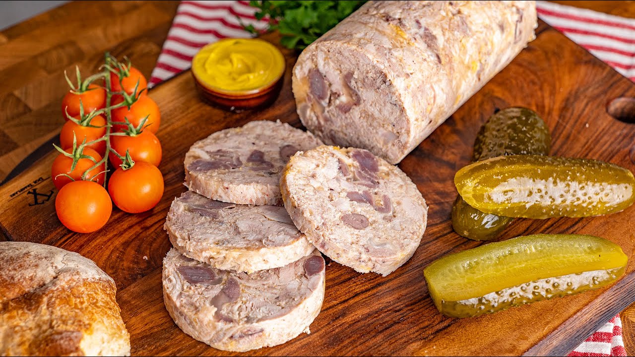 Șuncă presată de pui făcută în casă - Idei de rețete