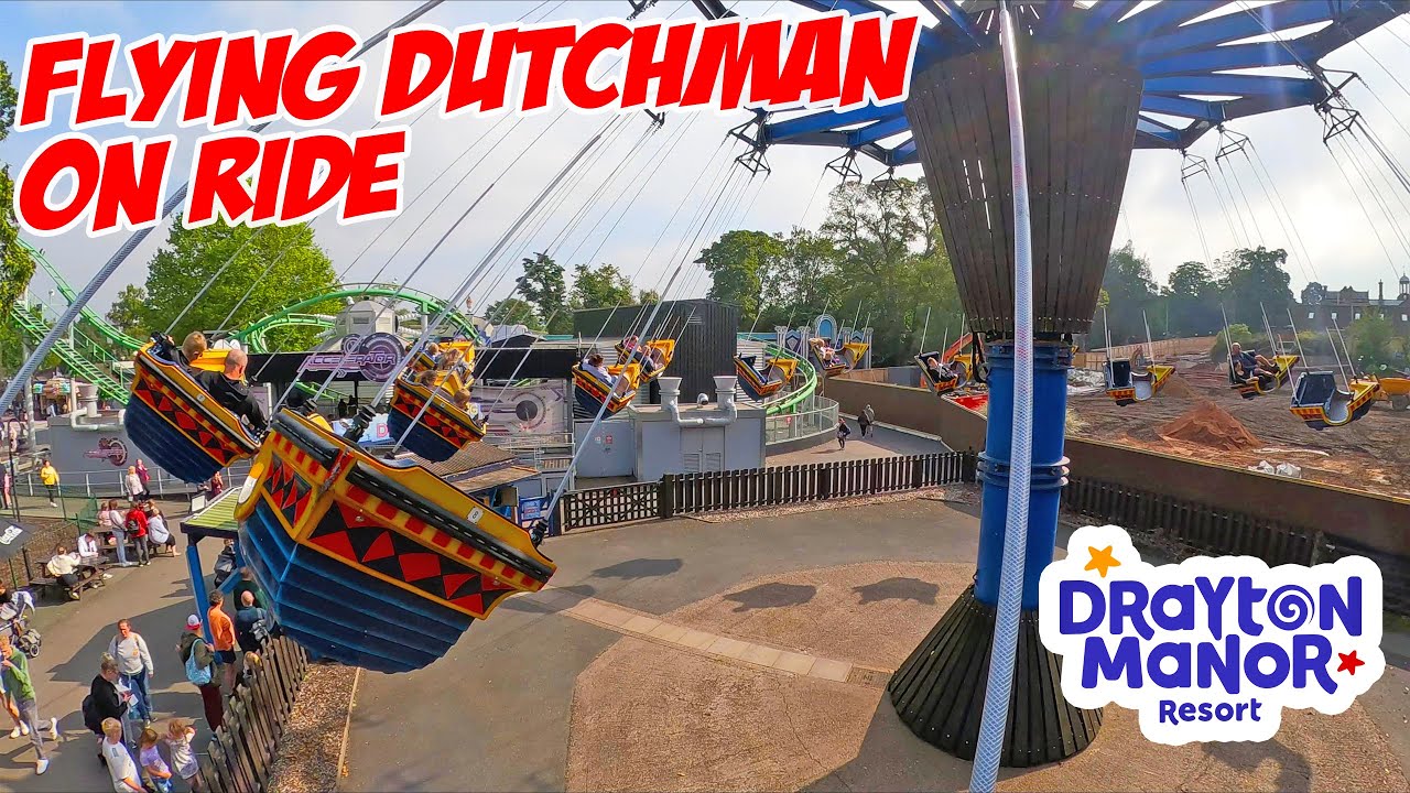 Flying Dutchman ON RIDE at Drayton Manor (Sept 2023) [4K]