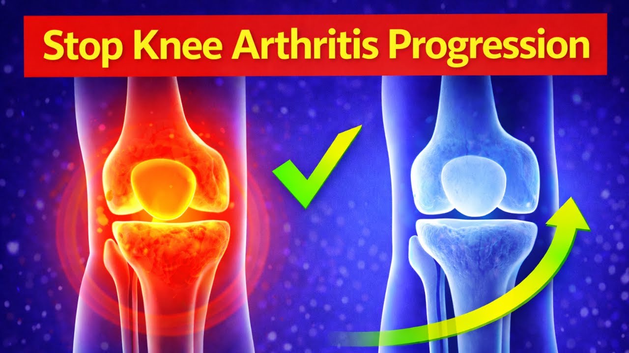 Top 7 Secret Ways to Slow Down and Even Stop Knee Arthritis Progression
