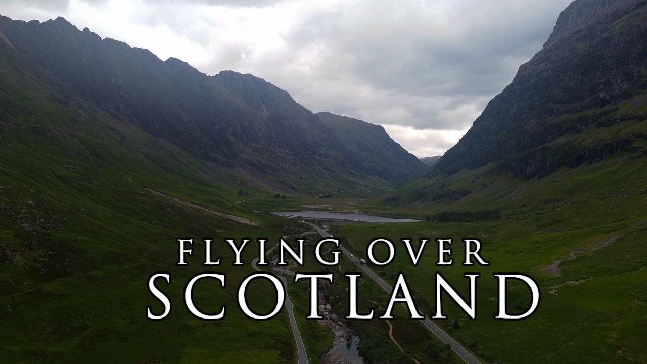 Flying in Scottish Highlands (Glencoe/Ben Nevis/Loch Ness/Glenfinnan) Aerial Drone + Relaxing Music