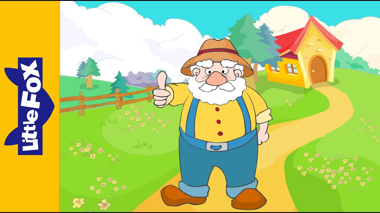 This Old Man | Nursery Rhymes | By Little Fox