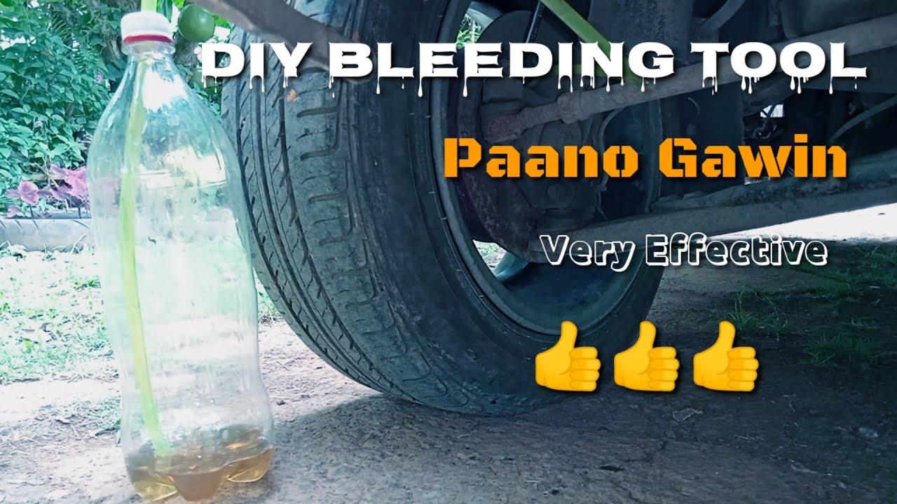 How to bleed car brakes by yourself | DIY Bleeding tool | Lmarkz Ph