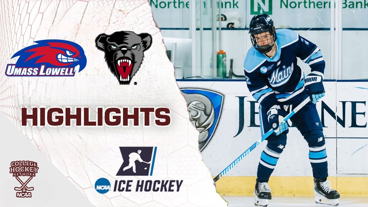 Maine vs UMass Lowell | NCAA College Hockey Highlights | January 23, 2026