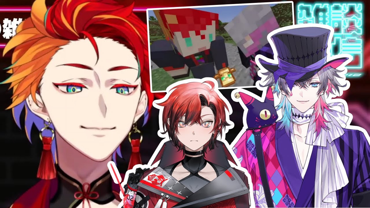 Gamma talked about the Minecraft collab with TEMPUS Vanguard boys【ENG Sub Clip】