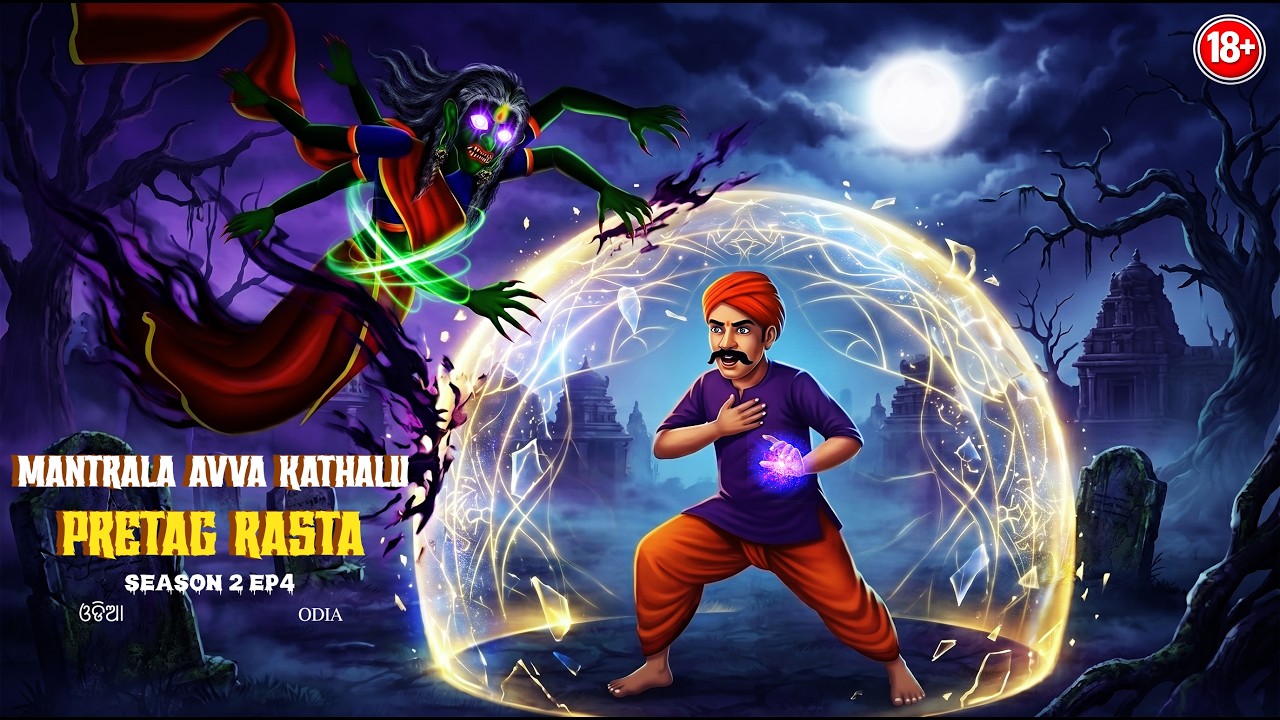 ପ୍ରେତଗ୍ରସ୍ତ ରାସ୍ତା - PRETAG RASTA ♦ SEASON 2 EP4 | AAIMA KAHANI | ODIA HORROR TALES | ODIA GAPA |