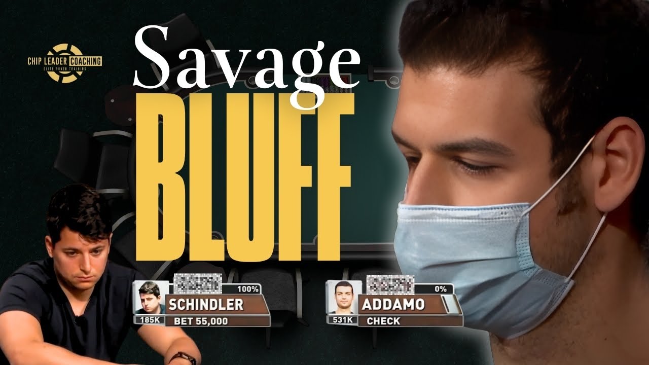 BLUFF OF THE YEAR by Michael Addamo [$300,000 Poker Tournament]