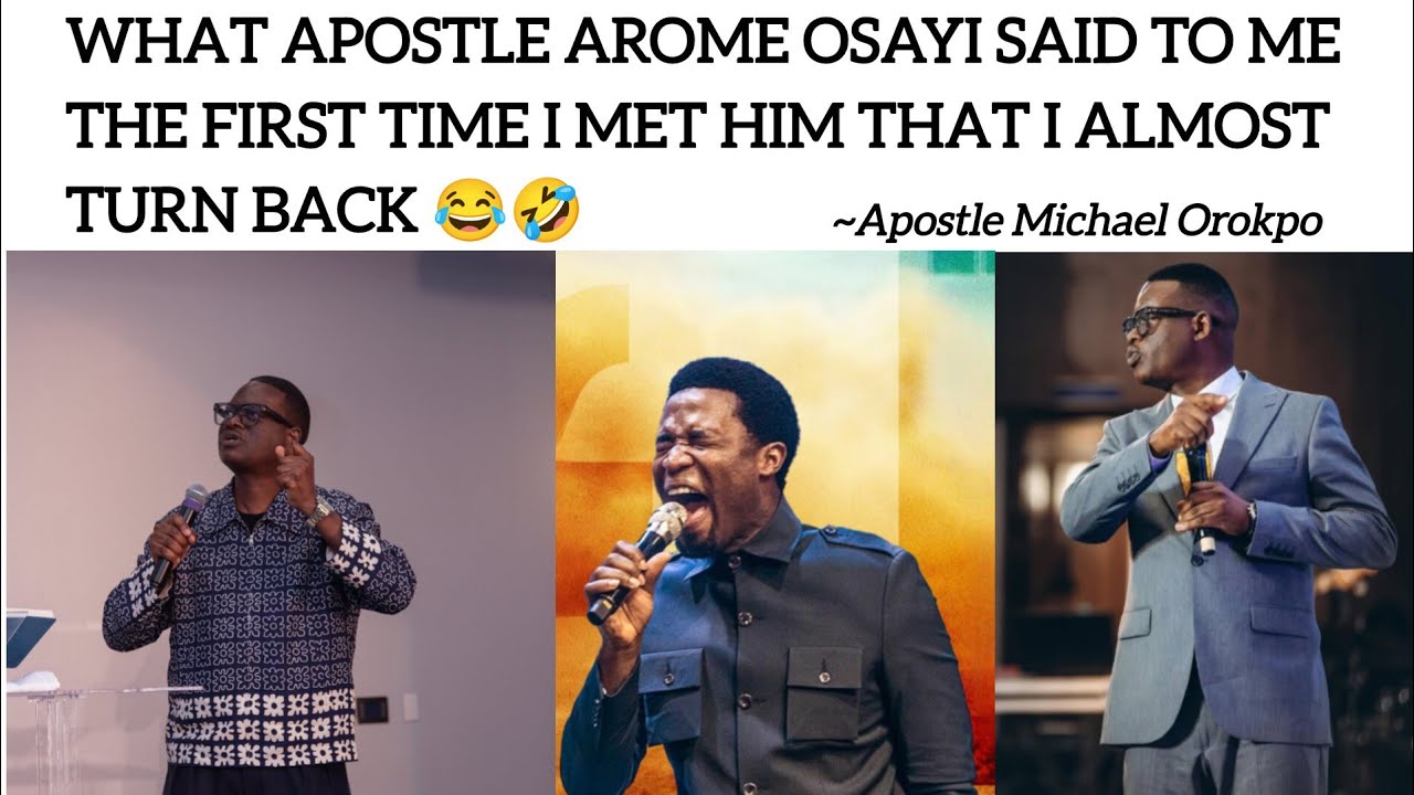 WHAT APOSTLE AROME OSAYI SAID TO ME THE FIRST TIME I MET HIM THAT I ALMOST TURN BACK 😂🤣 