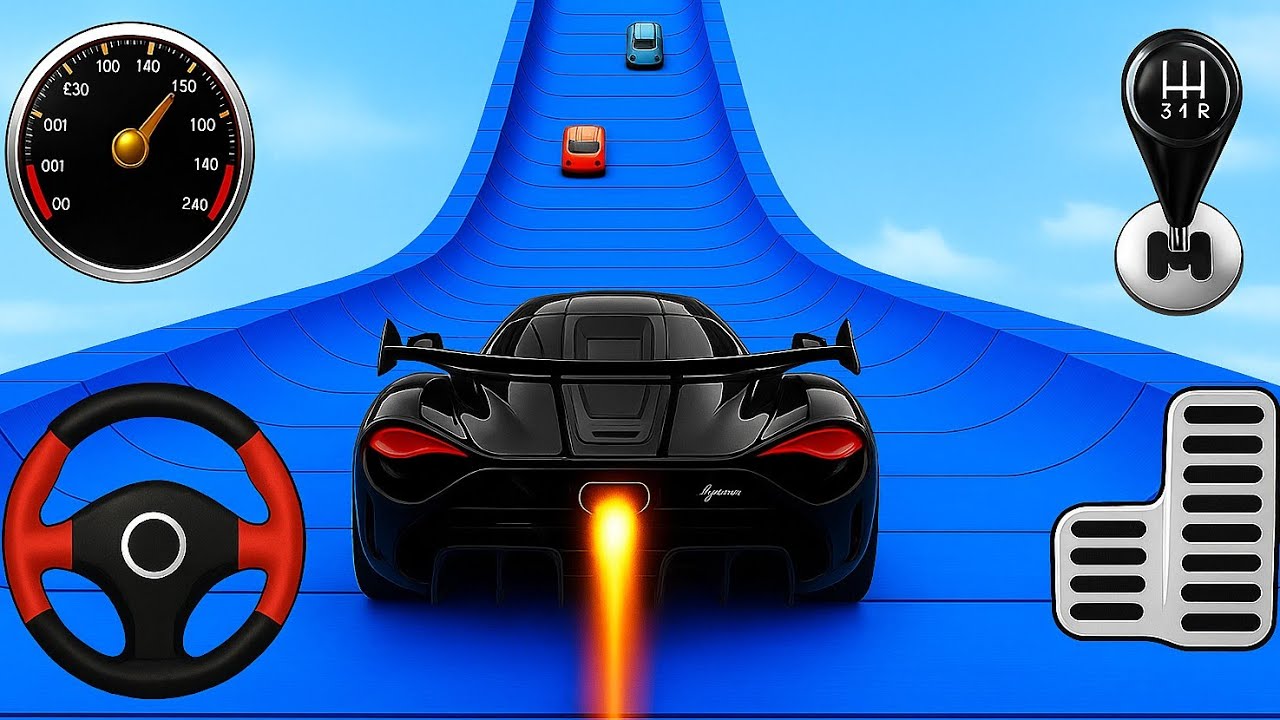 Impossible GT Car Stunt Racing - GT Car Stunt Master - Android Gameplay #13