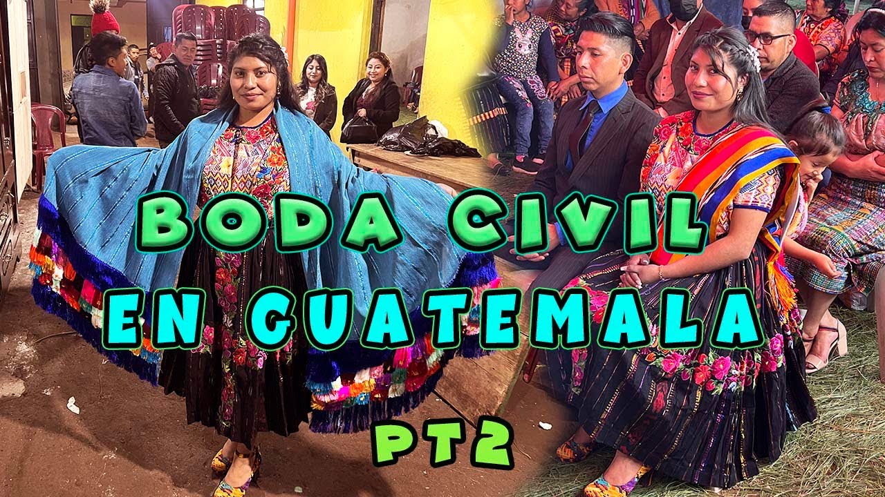 Mexicanos en una BODA CIVIL en GUATEMALA en un Pueblo MAYA Quiché / Esto le Llevamos a la Novia