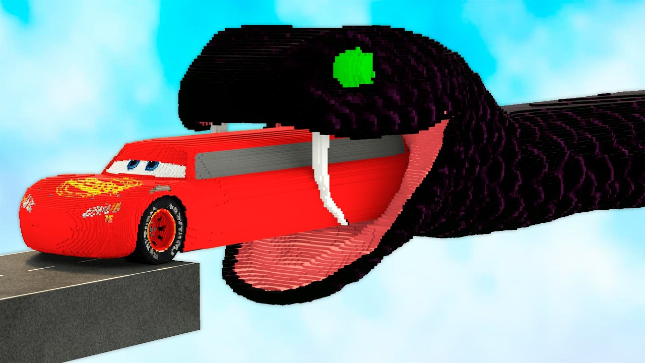 LONG CARS против SNAKE в разборке