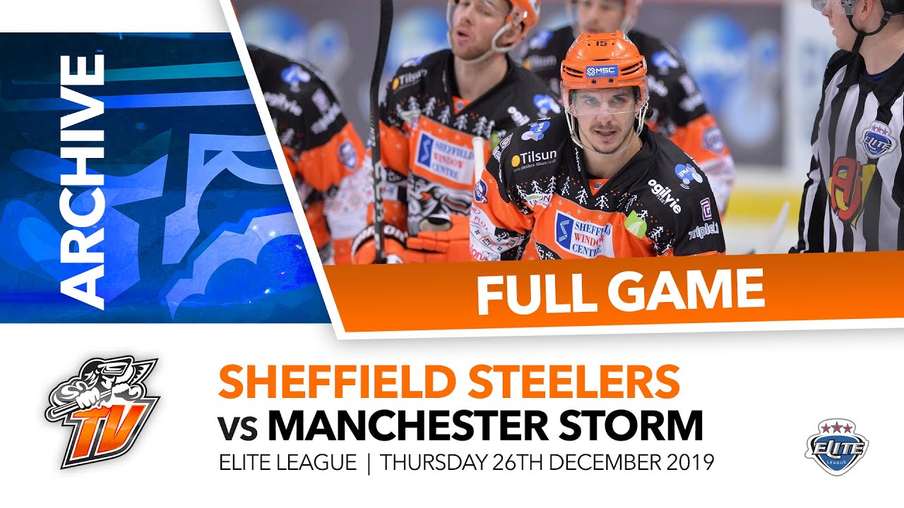 STEELERS TV ARCHIVE | Sheffield Steelers v Manchester Storm - 27/12/19