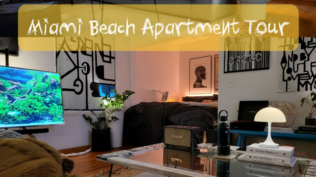 An Artist's Apartment Tour in Miami Beach | How to make your Studio a Creative Space | Artist Life