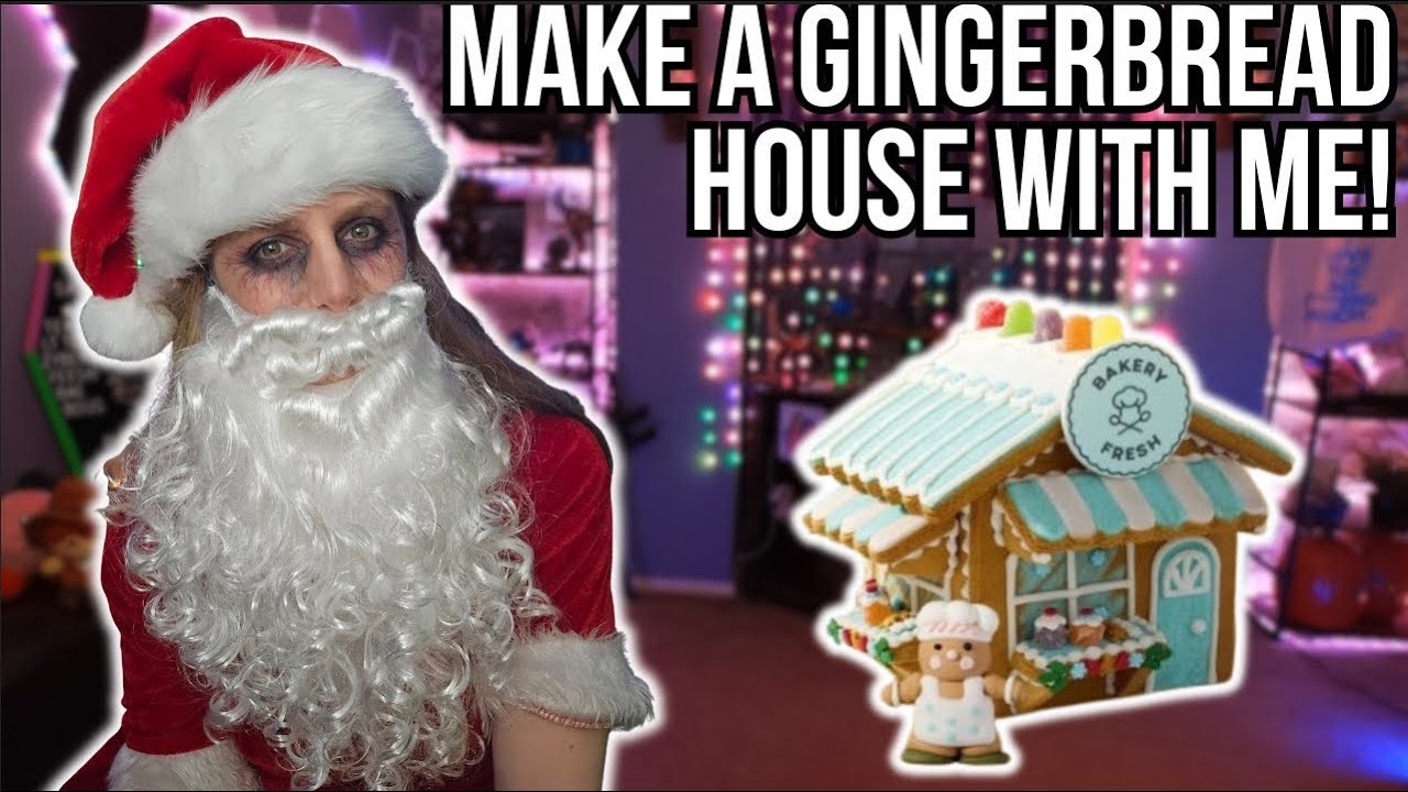 Make a Gingerbread House with ZOMBIE SANTA CLAUS | Dec 24th 2025 VOD