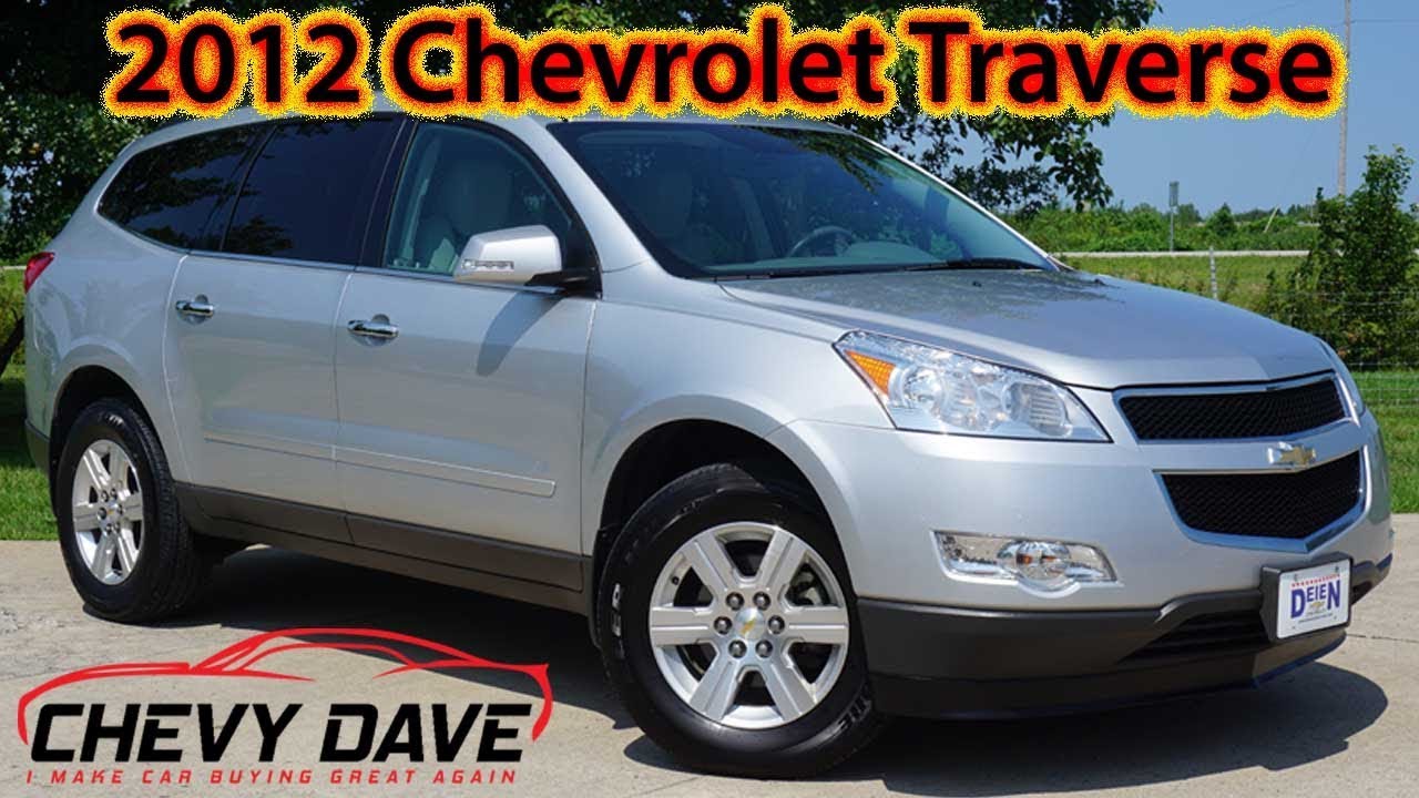 Preowned 2012 Chevrolet Traverse LT Model