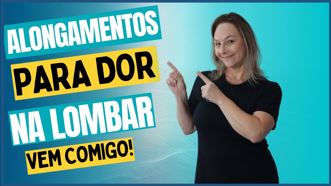 ✅DOR LOMBAR ? FAÇA ESSES EXERCÍCIOS EM CASA