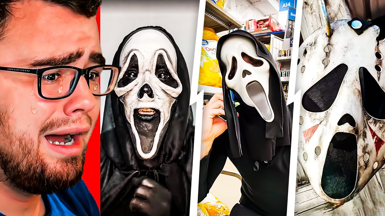 Reacting to GHOSTFACE SCREAM Tik Tok Videos!