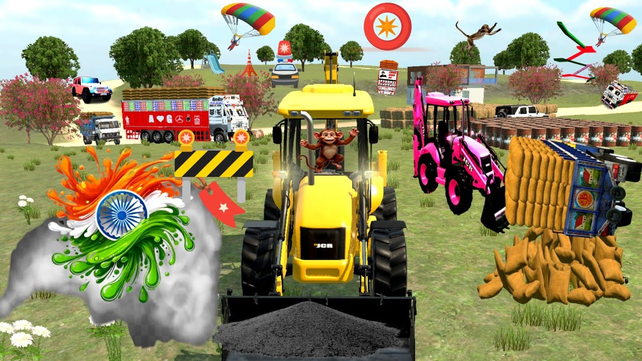⭕ Drive JCB and Loading on Truck 🚒 Dumper🚚#gaming 💥#gameplay #gameon #gamerboy ⭕#jcb #viralvideo