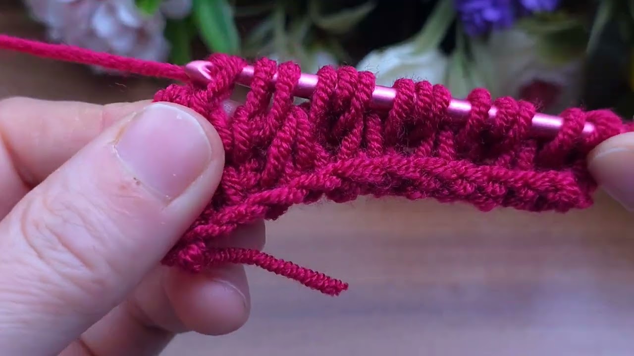 Oh my god🥳 you should learn this! I couldn't believe the technique in this crochet stitch. #crochet