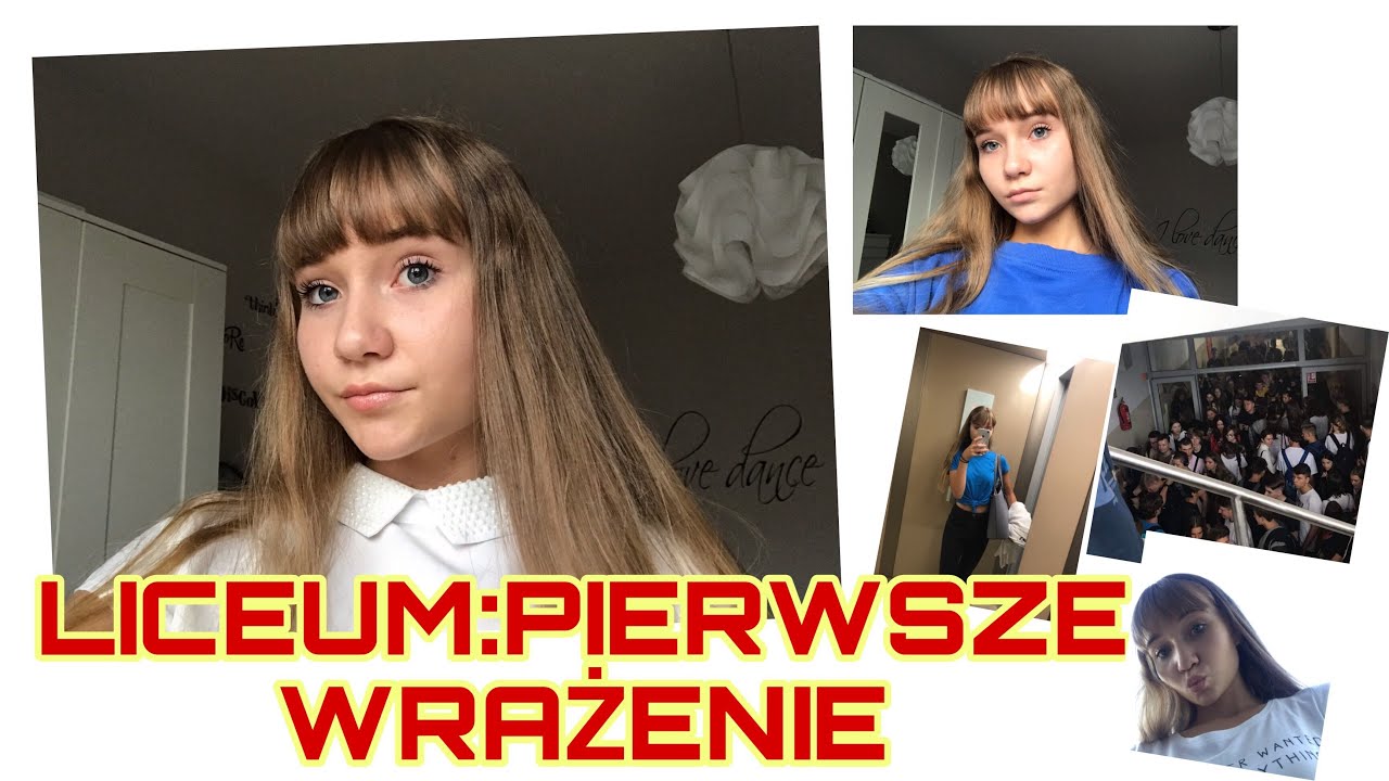 MOJE PIERWSZE DNI W LICEUM🤨