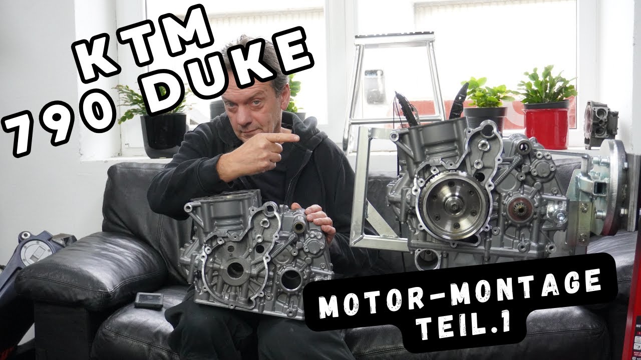 KTM 790 DUKE.... Motorschaden des Jahres.. Neuaufbau Teil.1 🧐☝