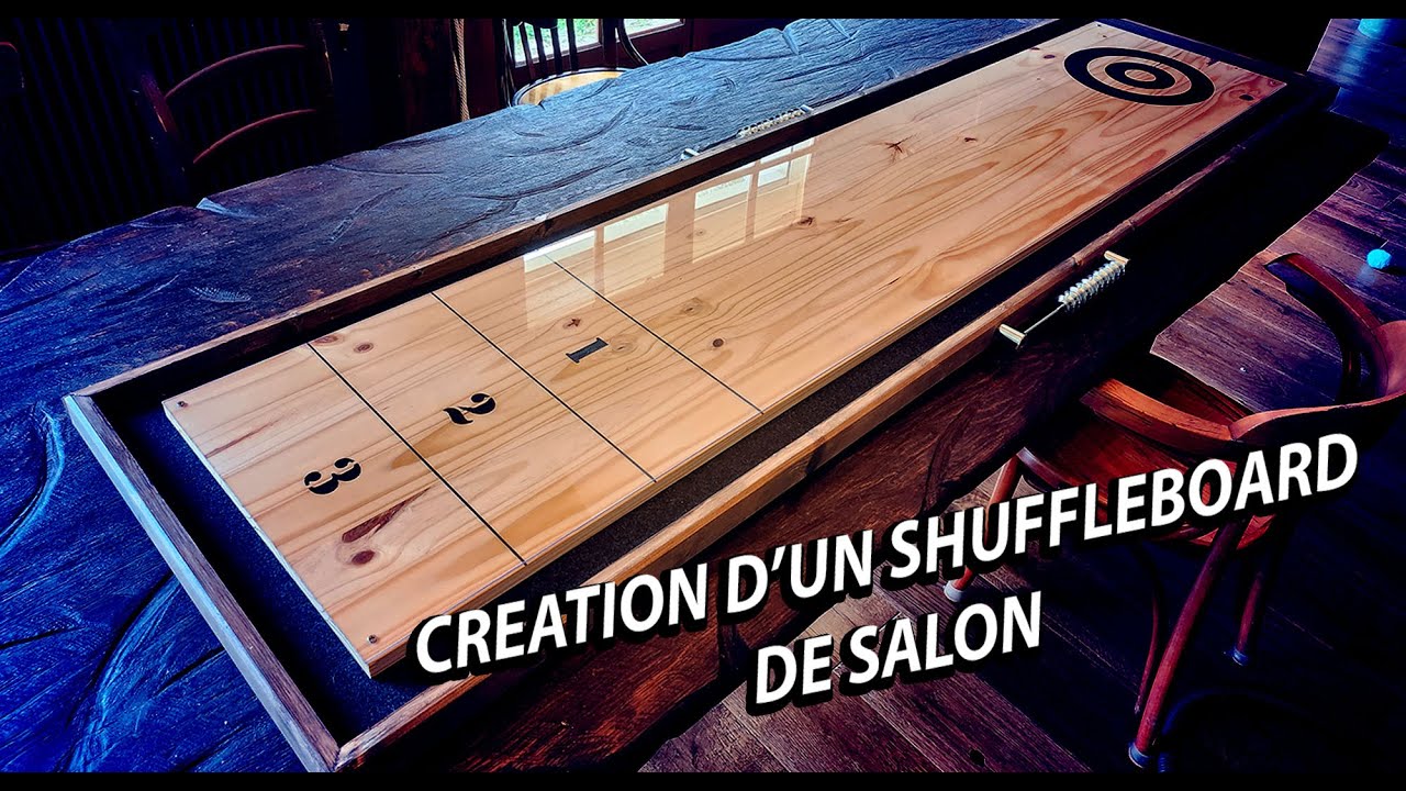 Construire un Shuffleboard de salon