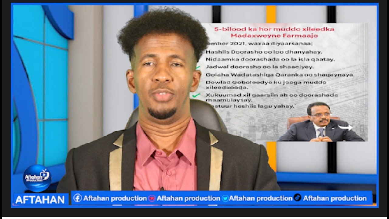 Shan bilood ka hor muddo xileedkii Madaxweyne Farmaajo Wax badan ayaa heshiis lagu ahaa balse maanta