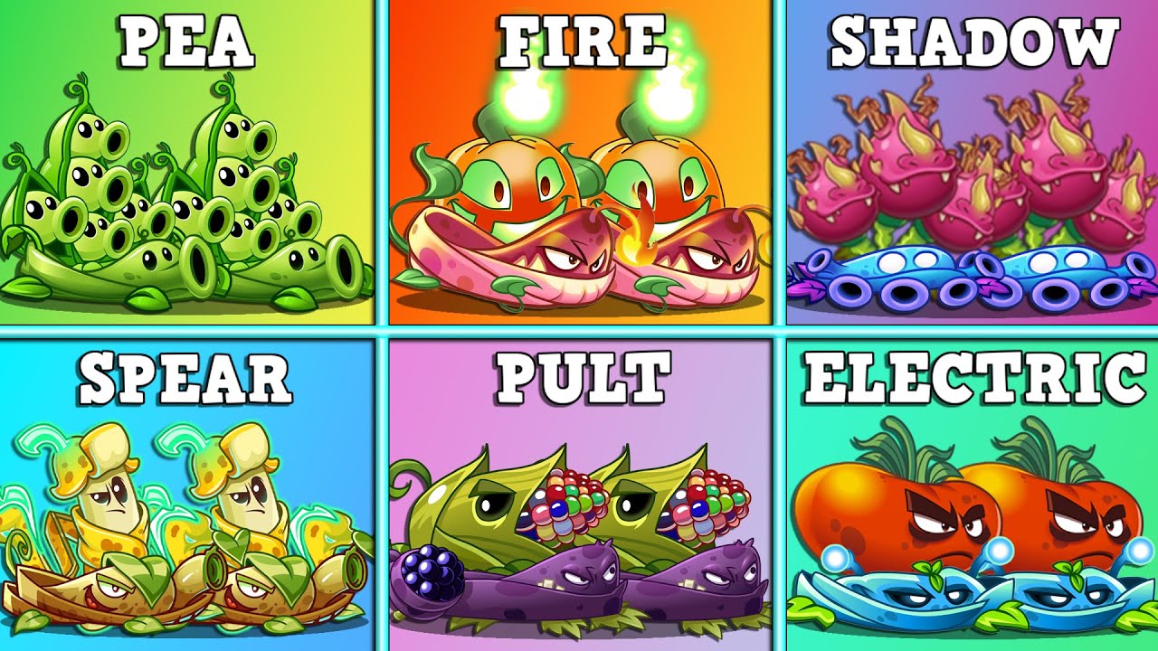 6 Best Plants & VINE Battlez - Who Will Win? - PvZ 2 Plant vs Plant Challenge