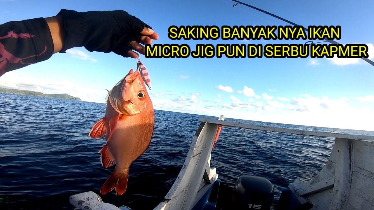 Ultralight jigging micro jig 20 gram spot karang dangkal panen strike#ultralightjigging
