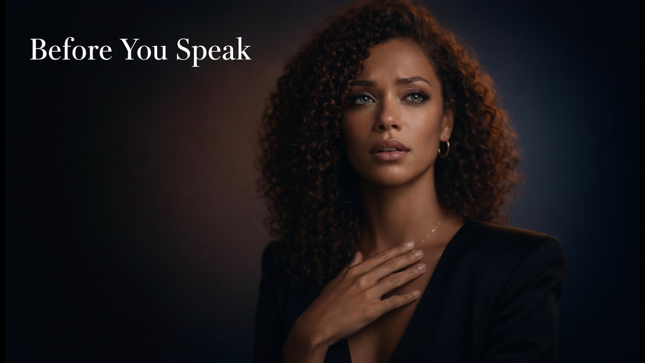 Before You Speak