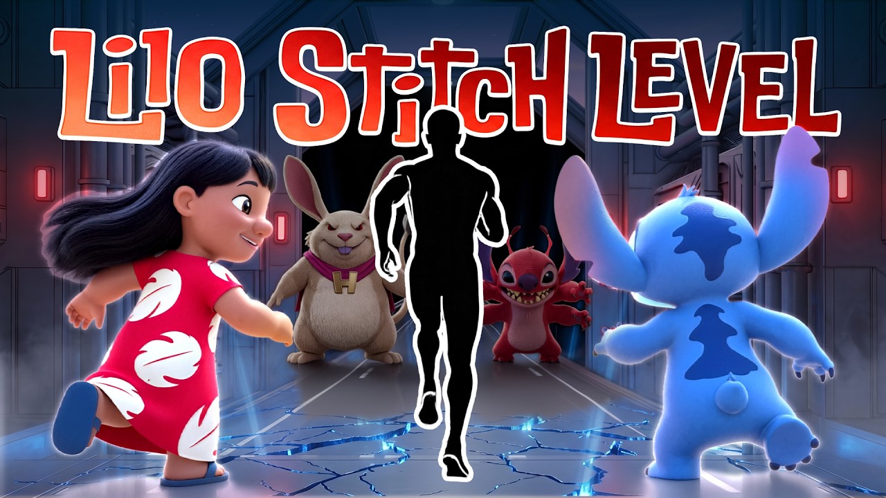 Immersive Interactive Warm Up | LILO & STITCH RUN! 🌺👽 ~200 kcal Burn | Fun Workout | Full Body